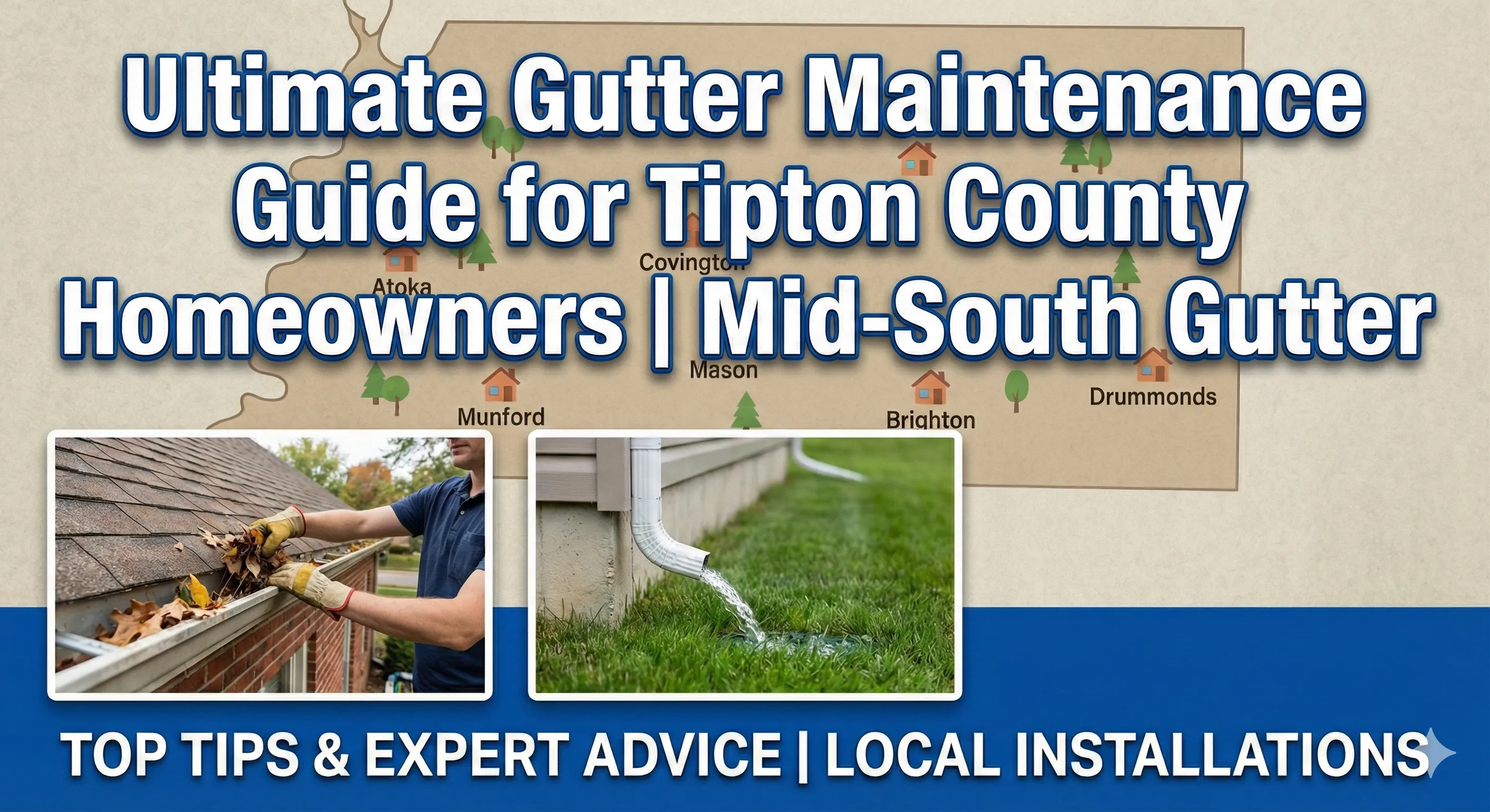 Ultimate Gutter Maintenance Guide for Tipton County Homeowners